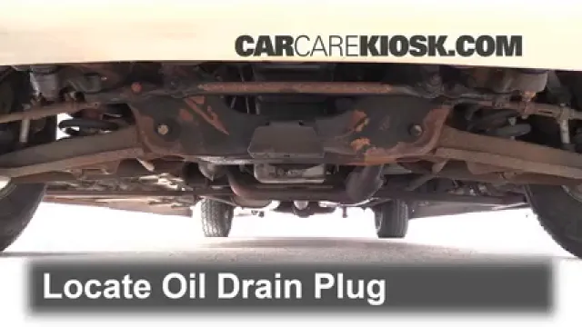 2001 Chevrolet Express 1500 LS 5.7L V8 Aceite Cambiar aceite y filtro de aceite